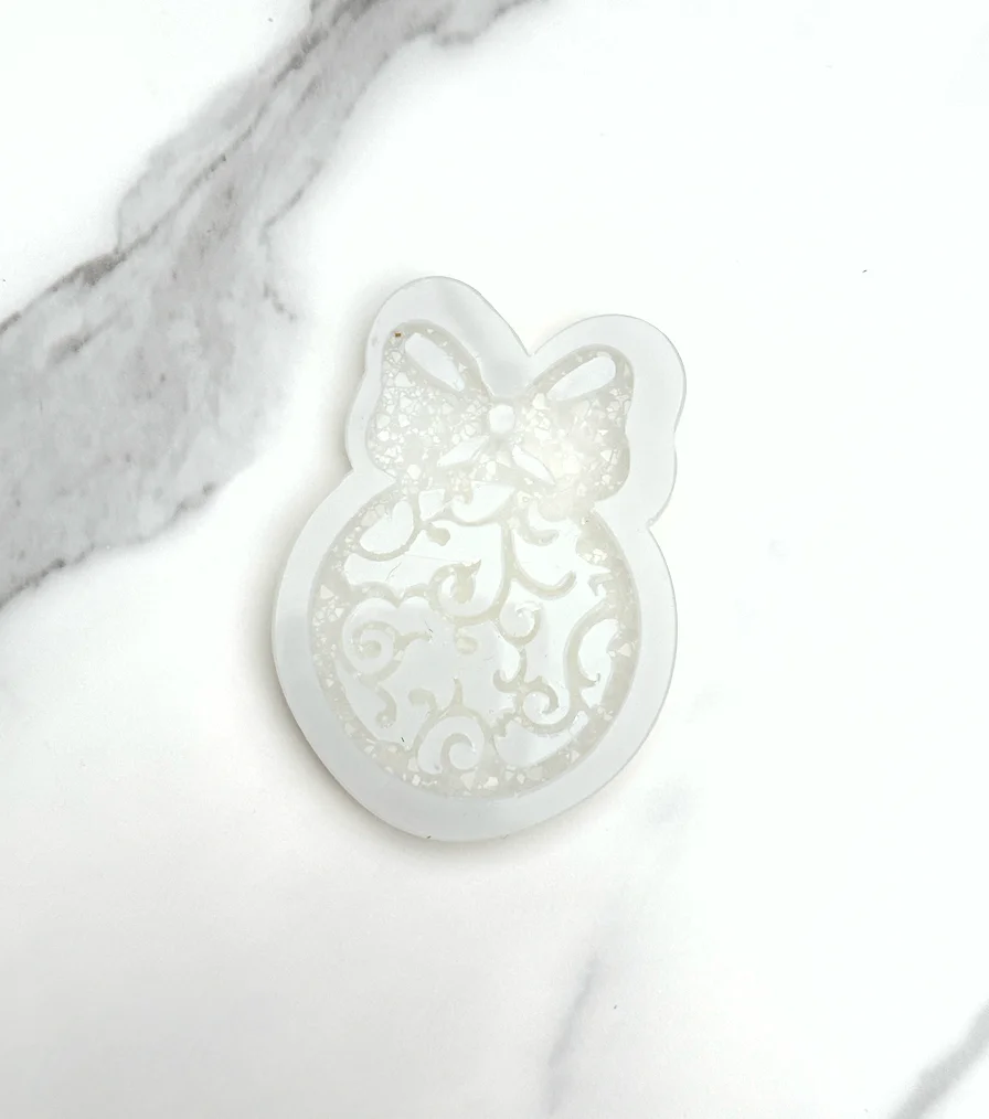 Silicone Mold "Crystal Christmas Bauble" 2
